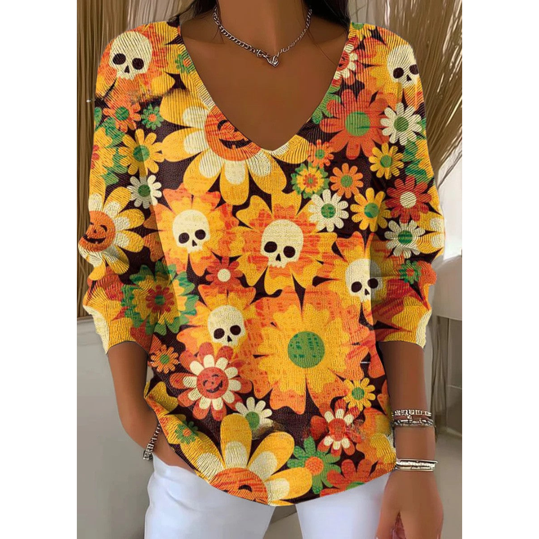 Nyla – V-neck jumper