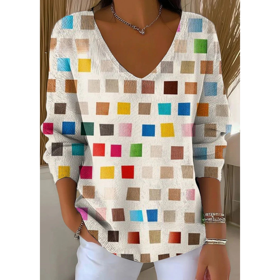 Romina – V-neck jumper