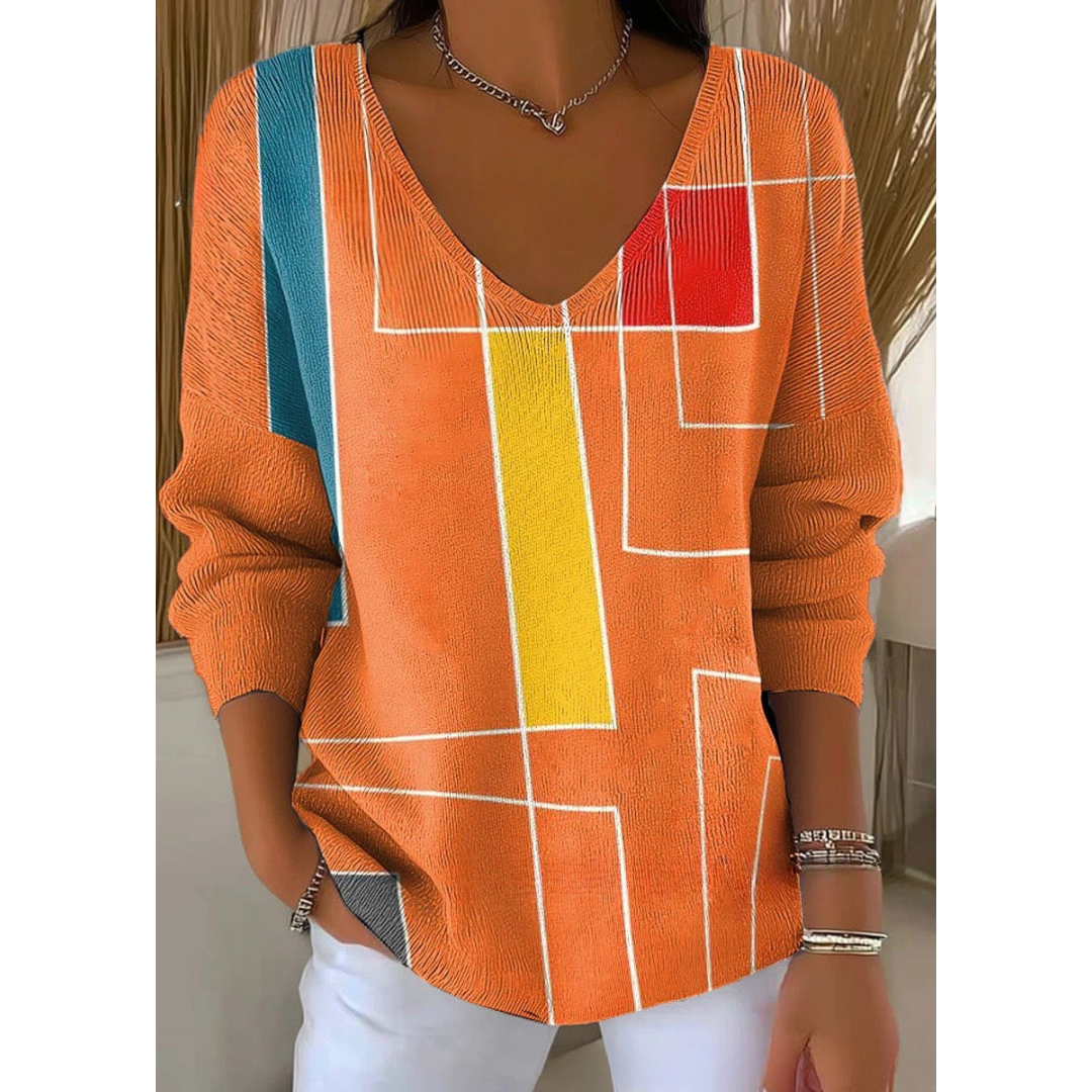 Sloane – V-neck jumper