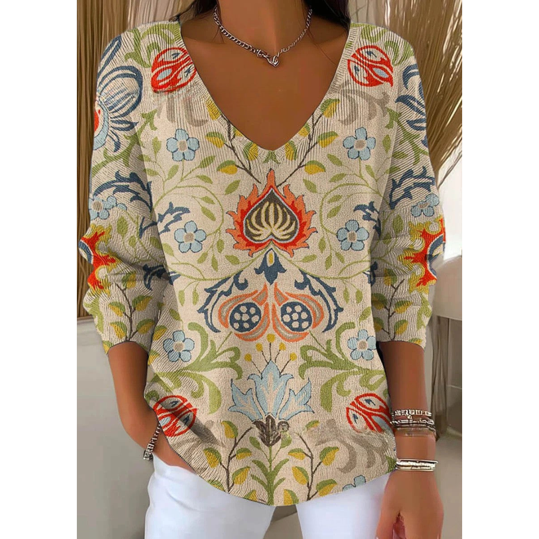 Callista – V-neck jumper