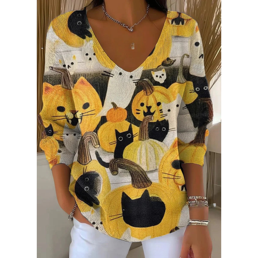 Renata – V-neck jumper