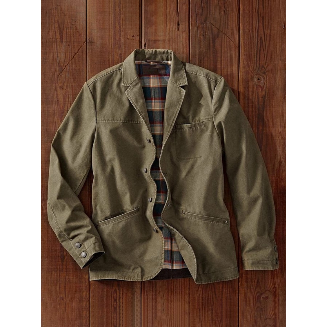Daniel - Retro Western Ripstop Wear Resistant Multi-Pocket Jacket
