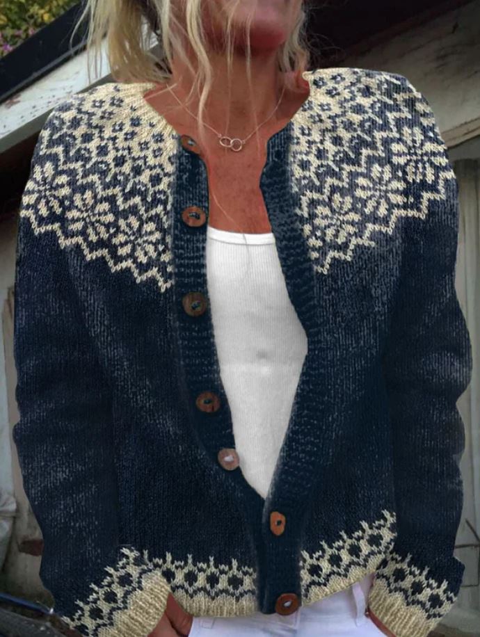 Neve - Dark Grey Cardigan