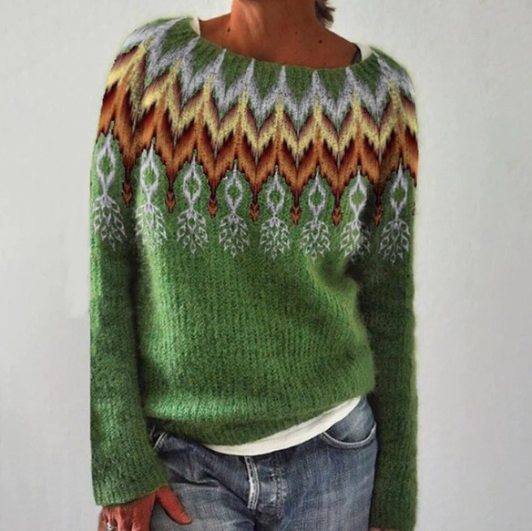 Juniper - Vintage Icelandic Ice Knit Sweater