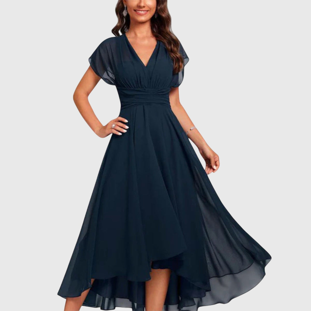 Olivia - V-Neck A-Line Dress