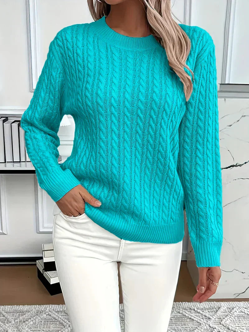 Allison - Cable Knit Sweater
