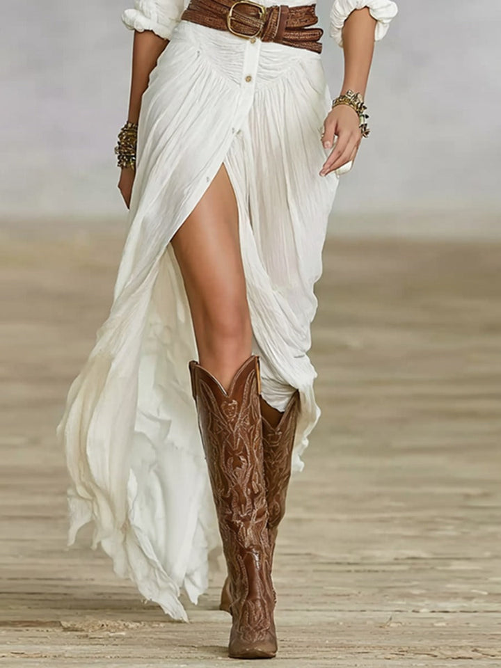 Danica - Elegant Pleated Dress