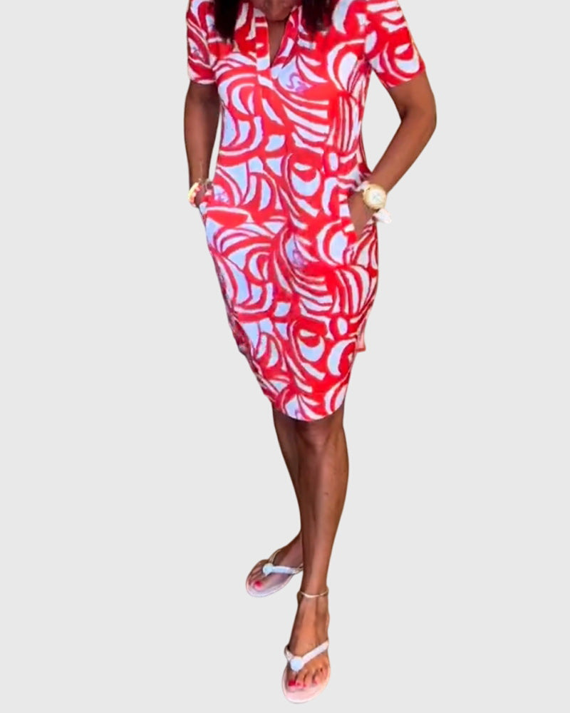 Olivia - Flattering Avenue Walk Dress