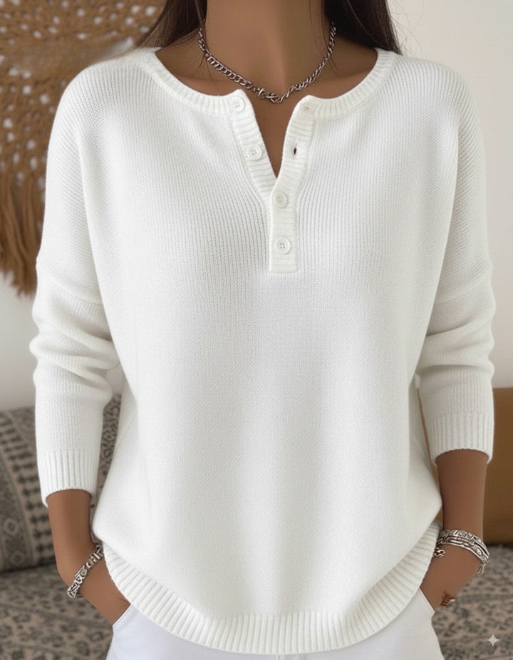 Tahlia - Soft Solid Color Sweater