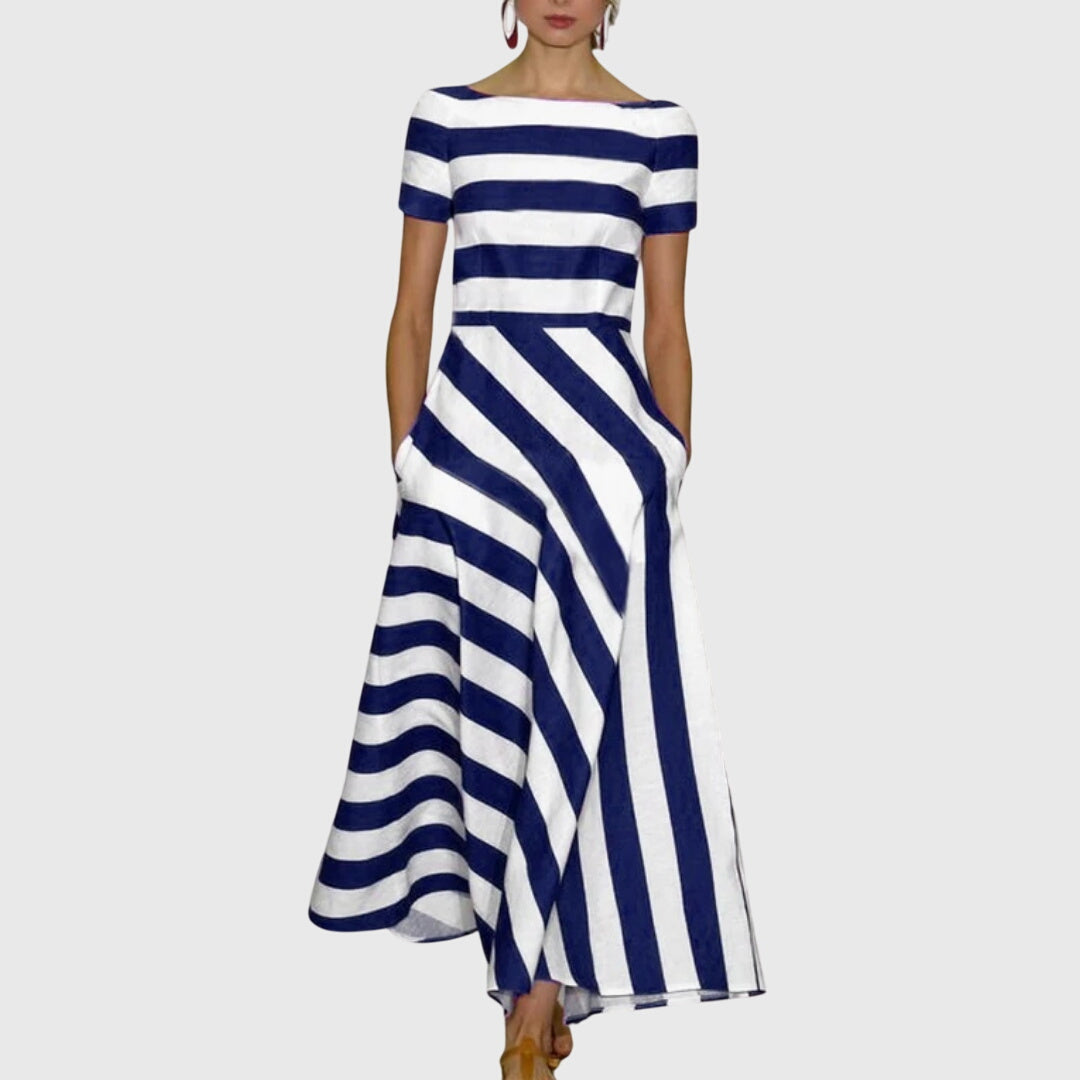 Olivia - Striped Dress