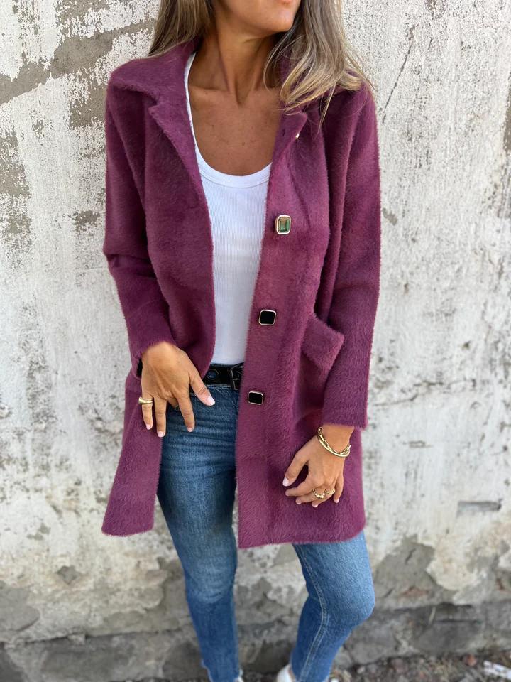 Ivy - Casual Coat with Buttons