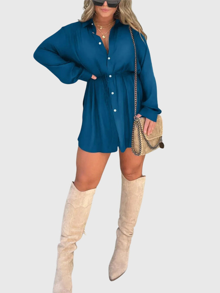 Olivia - Elegant Romper Dress