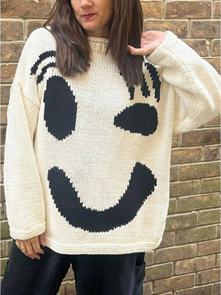 Elara - Happy Sunday Feel Good Knit Sweater