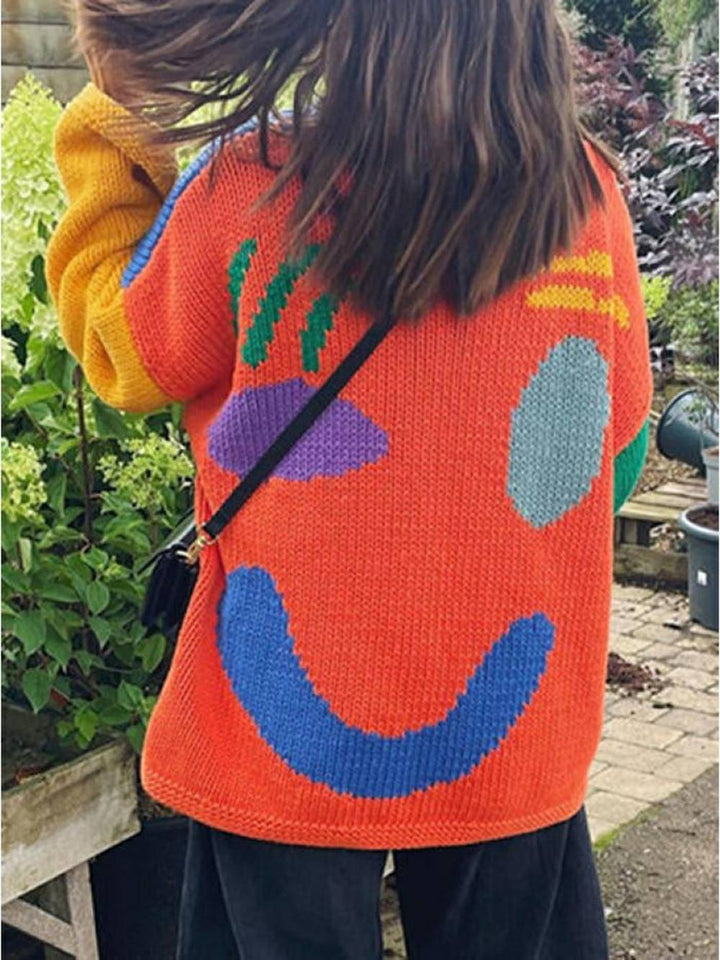 Elara - Happy Sunday Feel Good Knit Sweater