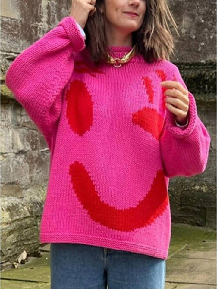 Elara - Happy Sunday Feel Good Knit Sweater