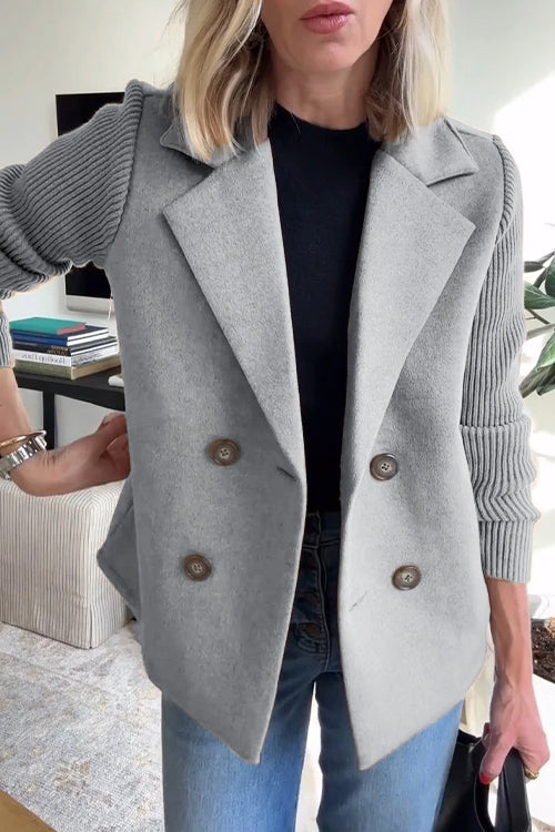 Hannah - Stylish Casual Button Blazer