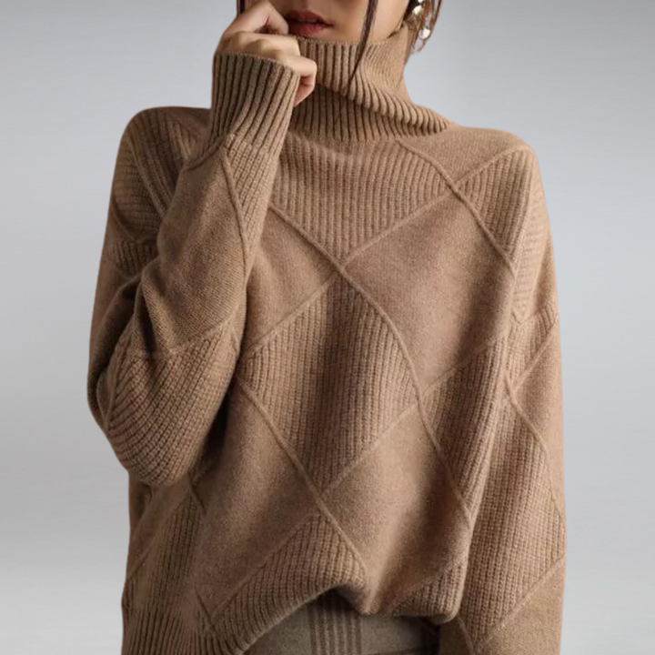 Alexis - Cosy Roll Neck Sweater