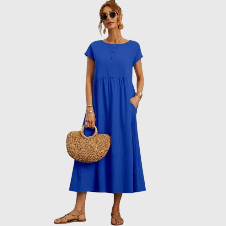 Olivia - Comfortable Midi Dress
