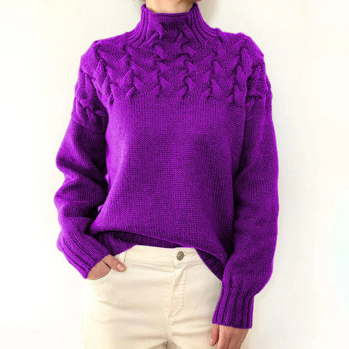 Nadia - Warm Knitted Turtleneck