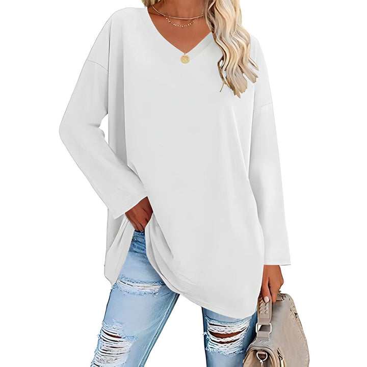 Yvette - Relaxed V-Neck Sweater