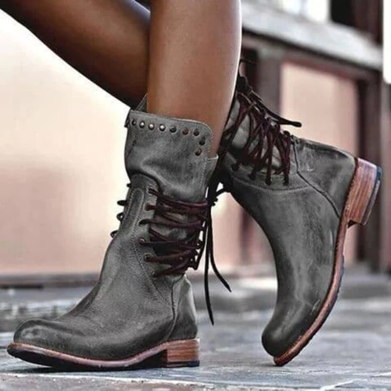 Rosetta - Leather Boots