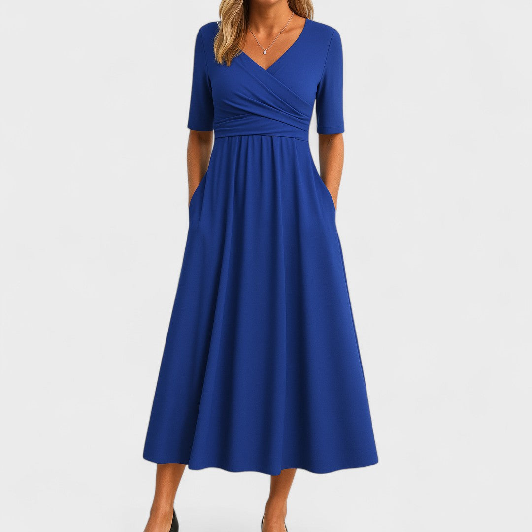 Olivia - Elegant Midi Dress