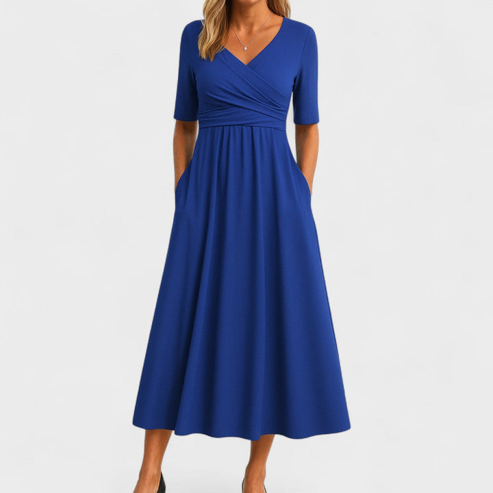 Olivia - Elegant Midi Dress