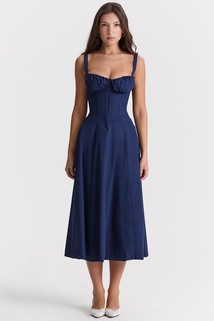 Elea - Midi Dress with Corset