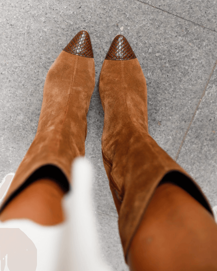 Evelyne - High Suede Boots