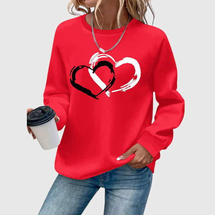 Tamsin - Elegant Heart Sweater