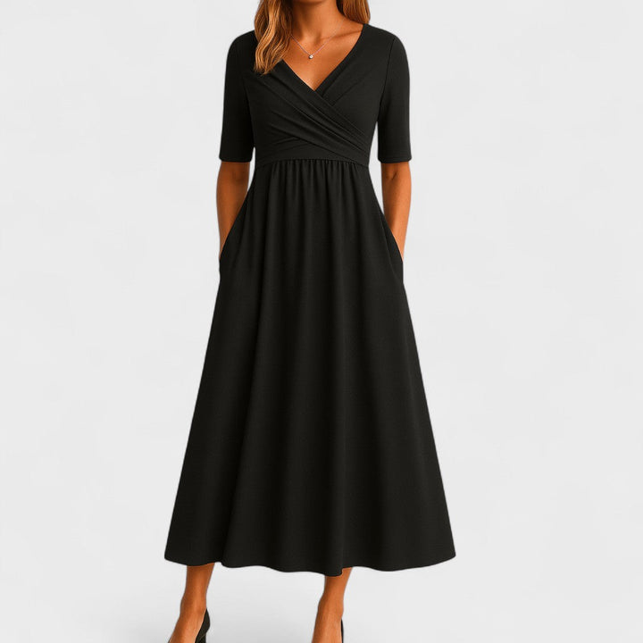 Olivia - Elegant Midi Dress