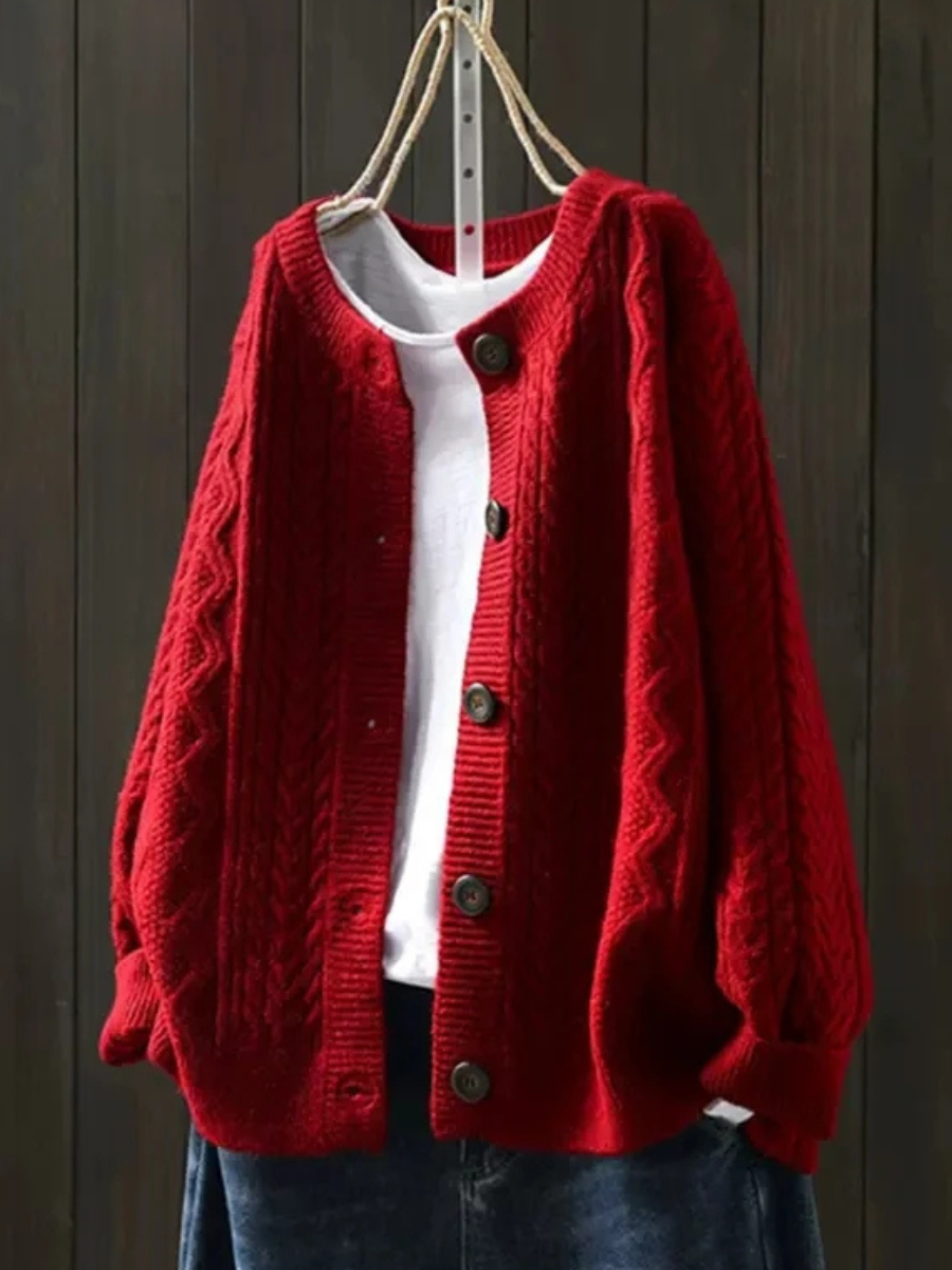 Collins - Cable Cardigan