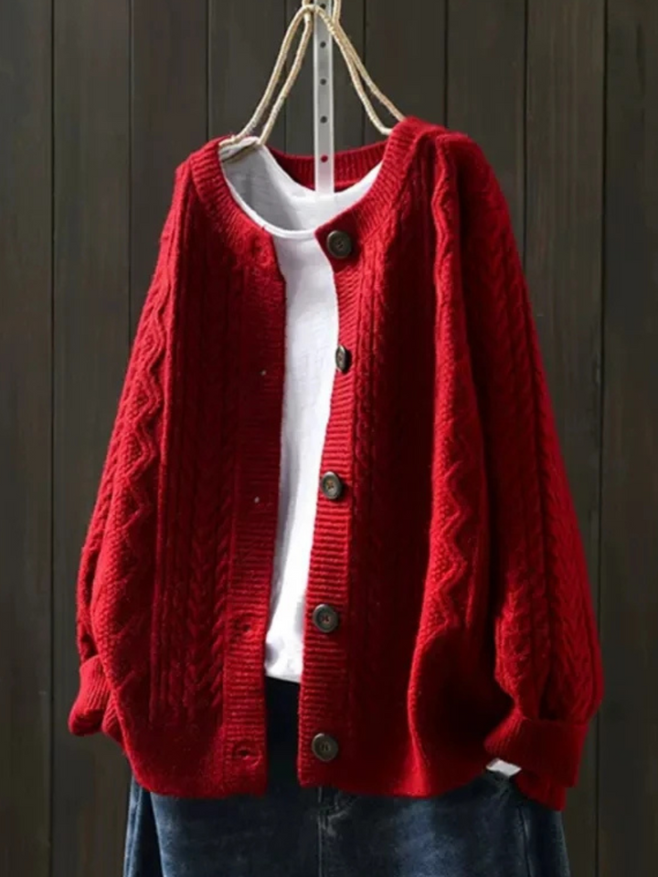 Collins - Cable Cardigan