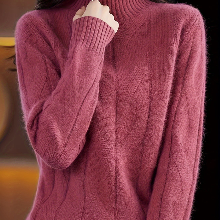 Thalia - Cozy Retro Knit Sweater