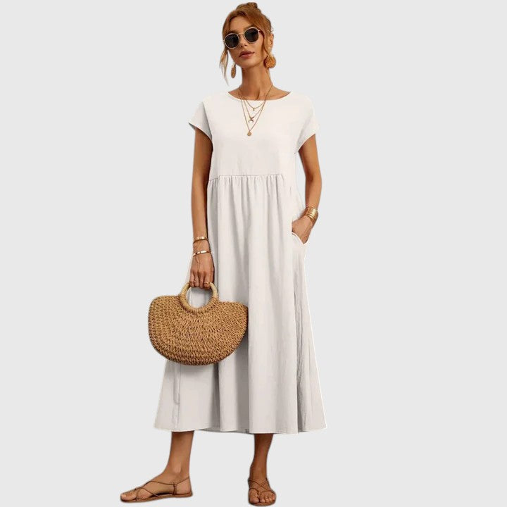 Olivia - Comfortable Midi Dress