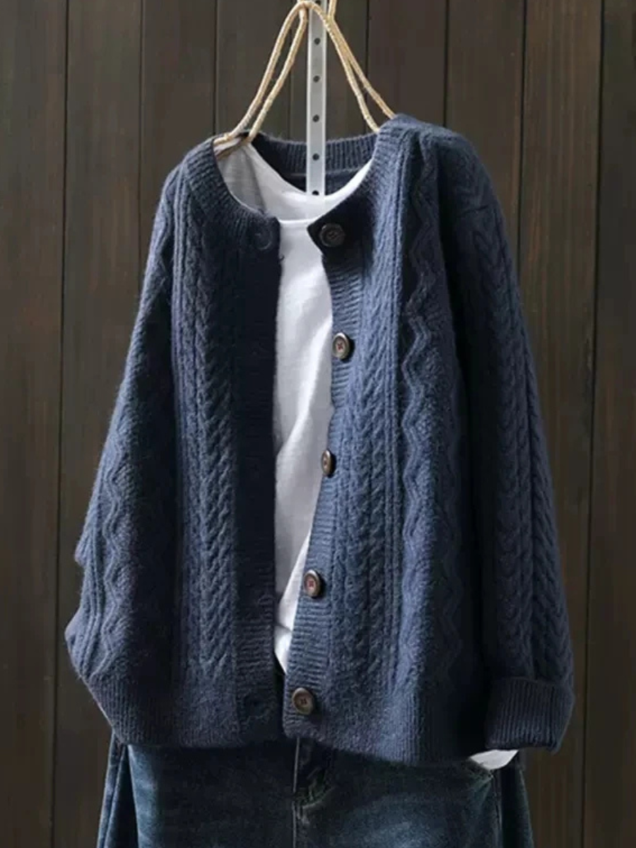 Collins - Cable Cardigan