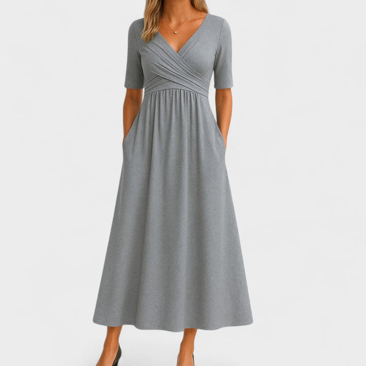 Olivia - Elegant Midi Dress