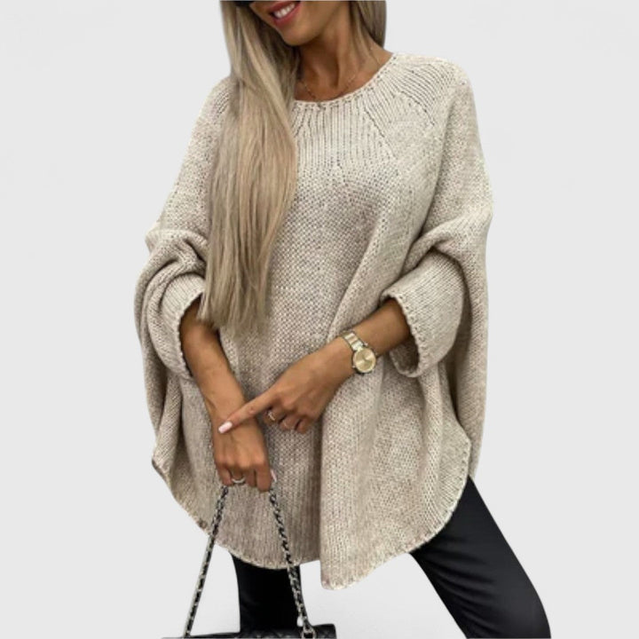 Anna - Stylish Women's Sweater with Round Neck