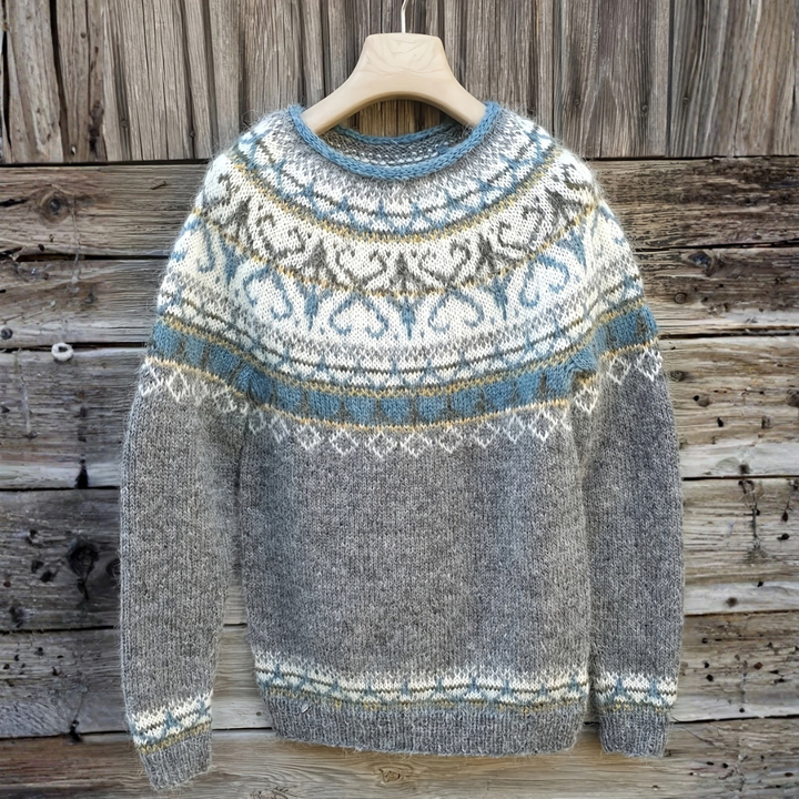 Caroline - Elegant and Warm Nordic Sweater for Winter