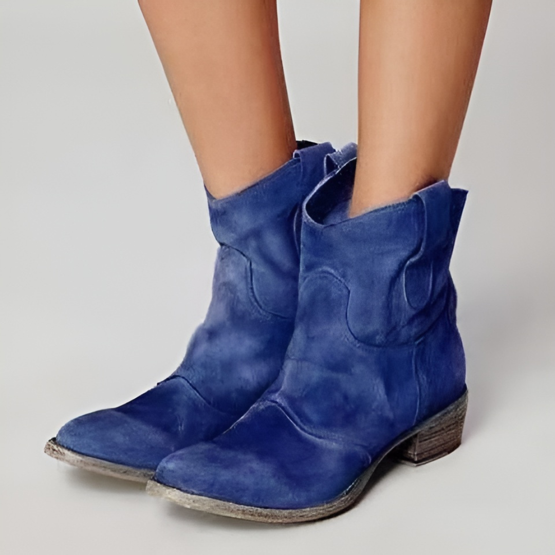 Amara - Chic Suede Ankle Boots