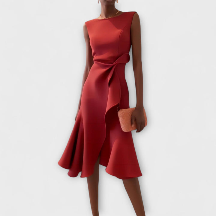 Olivia - Sophisticated Midi Dress