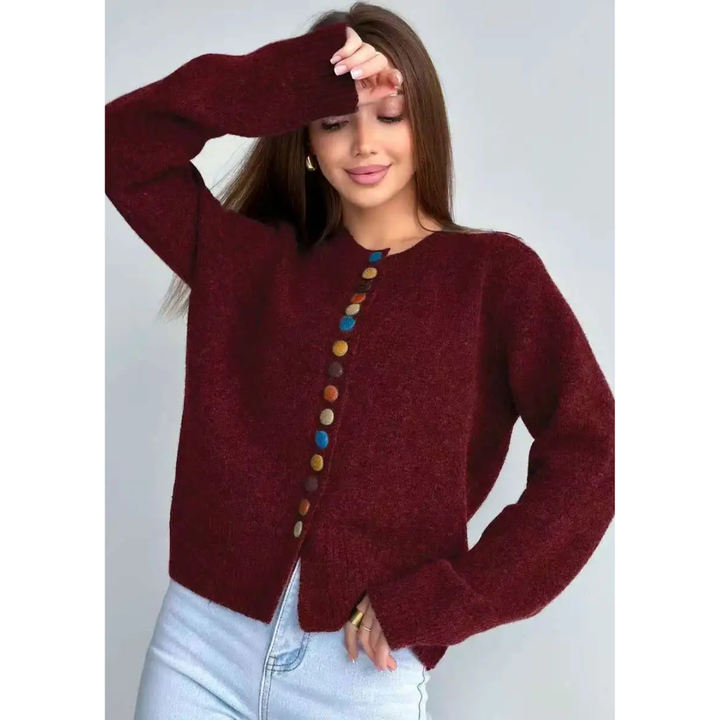 Marlowe - Button Accent Cardigan