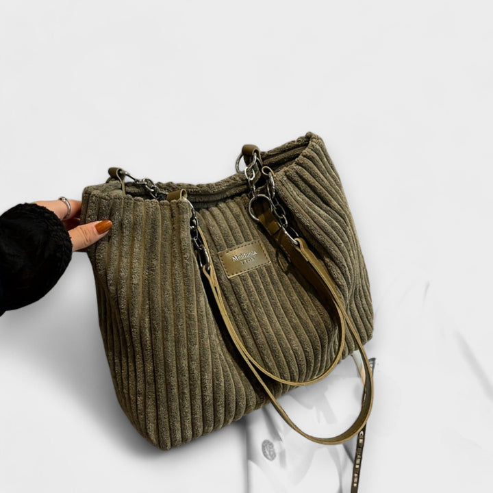 Monroe - Soft Cord Shoulder Bag