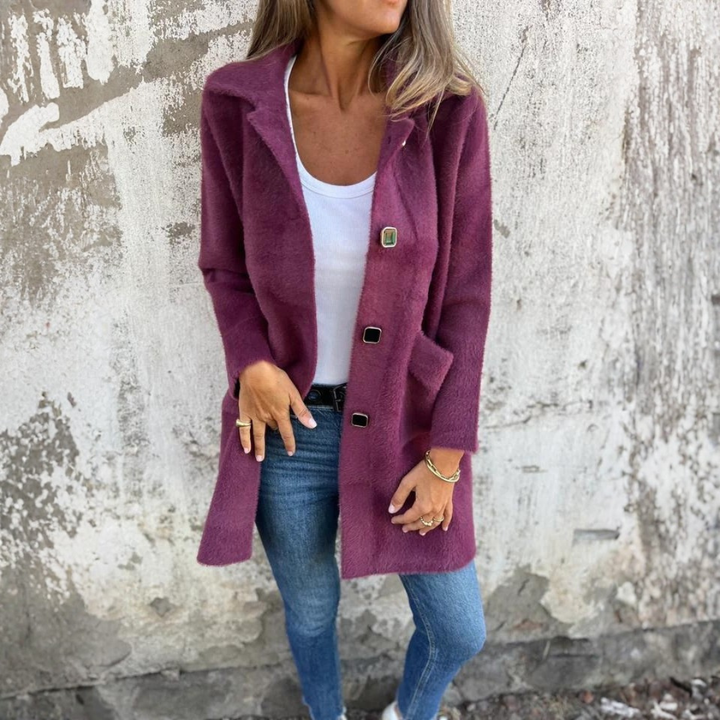 Zoe - Casual Coat with Buttons