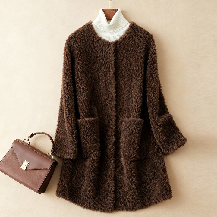 Anya - Warm Shearling Coat