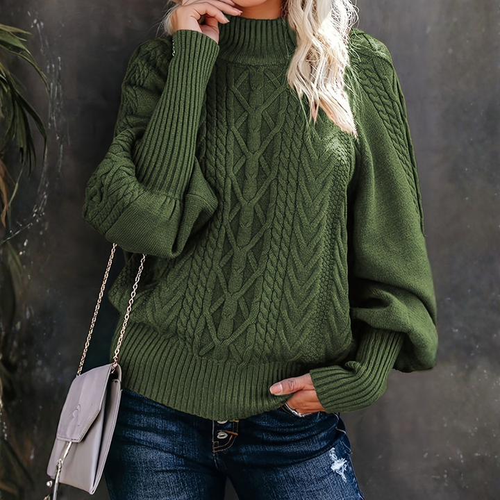 Sophie - Casual Long Sleeve Knitted Sweater