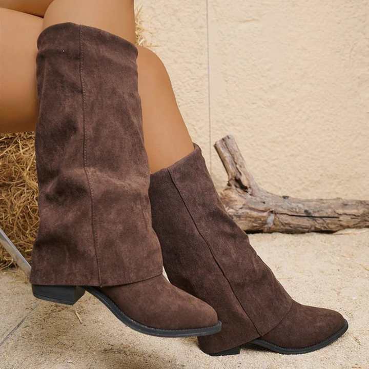 Gisella - High Suede Boots