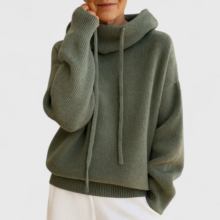 Verena - Cozy Knit Hoodie