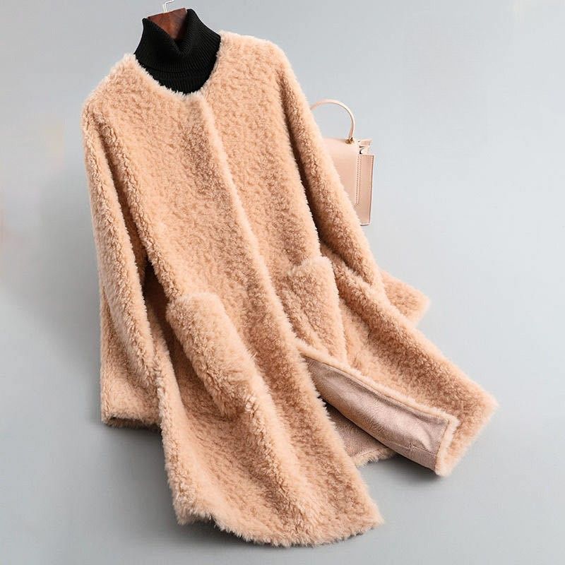 Anya - Warm Shearling Coat