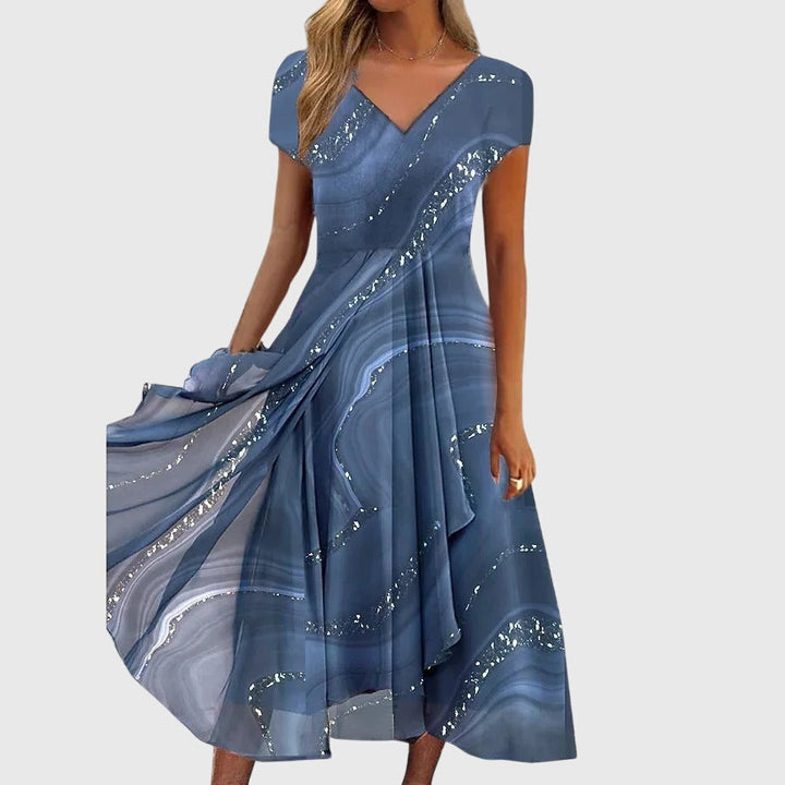 Olivia - Flowing Midi Dress